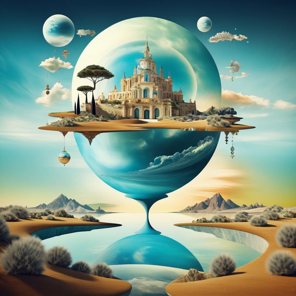 Surreal Dreamscape Inspired by Dalí