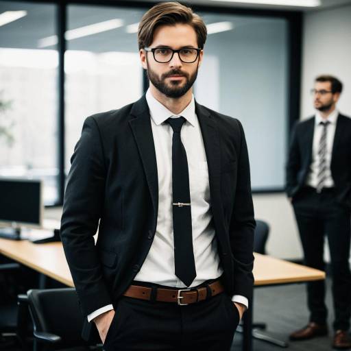 Stylish Office Casual Attire for Men