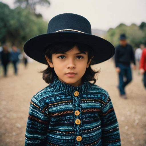 Enchanting Boy Costume in Nature