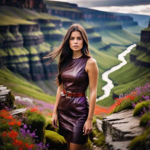 Moody Canyon Portrait of a Woman