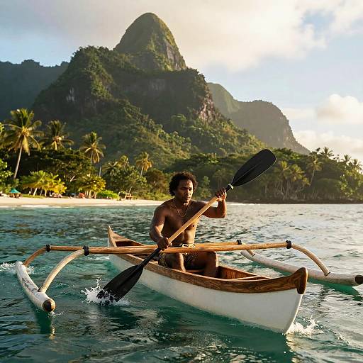 Samoan Explorer in Turquoise Lagoon