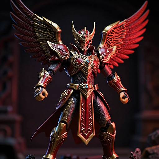 Mystical Mannequin in Ornate Armor