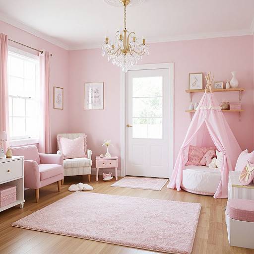 Naturally Inspired Stunning Girls' Room