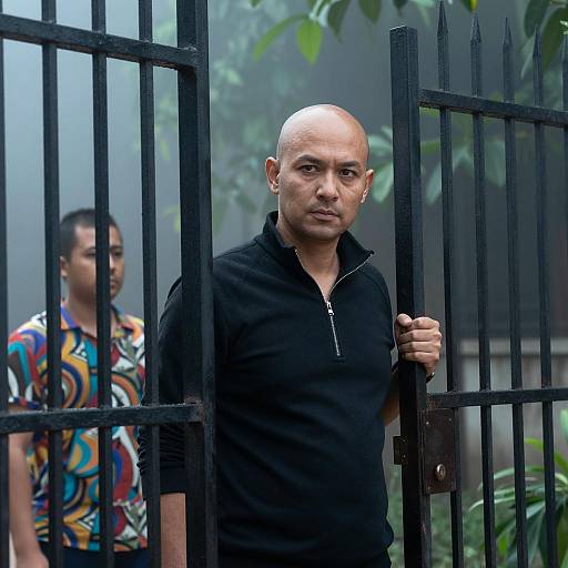 Mysterious Figure at the Gates