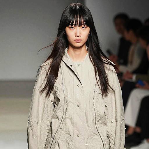 Avant-Garde Urban Fashion Model