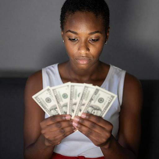 Focused on Wealth: A Striking Portrait