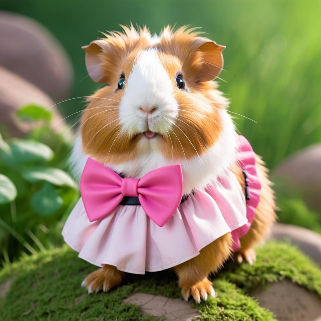 Giggly Paws: The Adventurous Guinea Pig