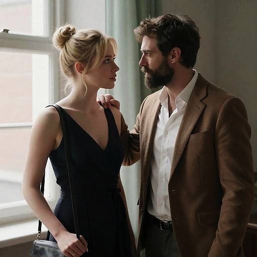 Intimate Portrait of a Stylish Couple