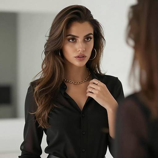 Elegant Portrait of a Young Woman