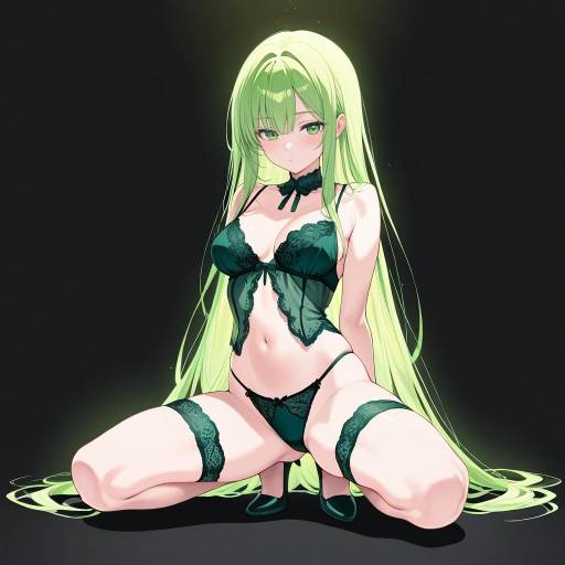 Ethereal Beauty in Delicate Lingerie Ethereal Beauty in Delicate Lingerie