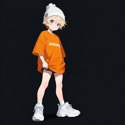 Carefree Young Man in Casual Attire Carefree Young Man in Casual Attire