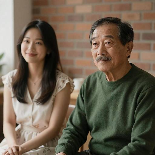 Charming Portrait of an Older Couple