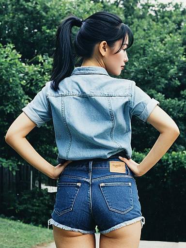 Realistic Summer Denim Outfit