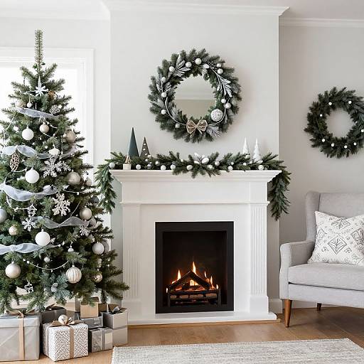 Nordic Style Christmas Home Decor
