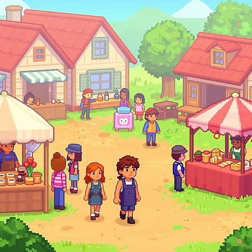 Stardew Valley Market Stroll