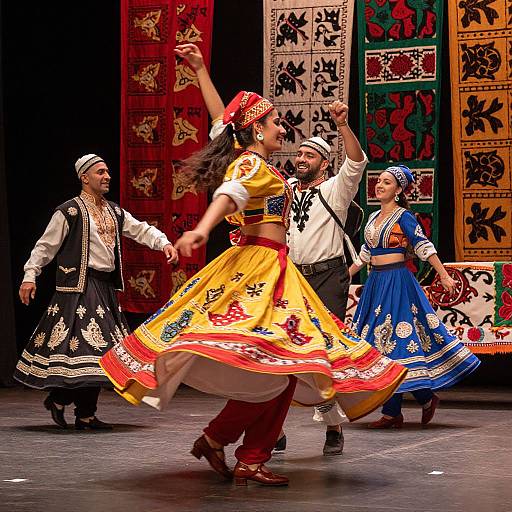 Vibrant Lebanese Traditional Dance Performance