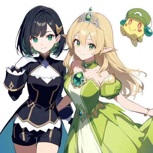 Crossover Girls with Pokemon Creatures