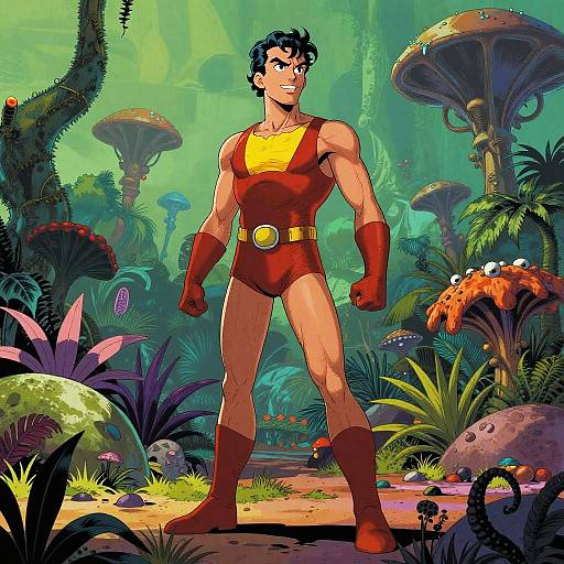 Bucky O'Hare Jenny Heroic Pose