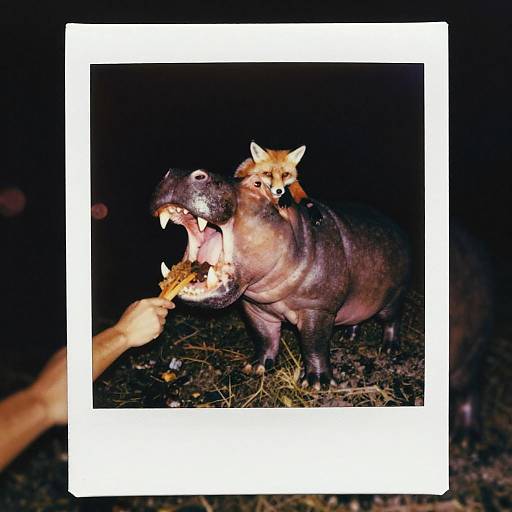 Cinematic Half Hippo Fox Morph