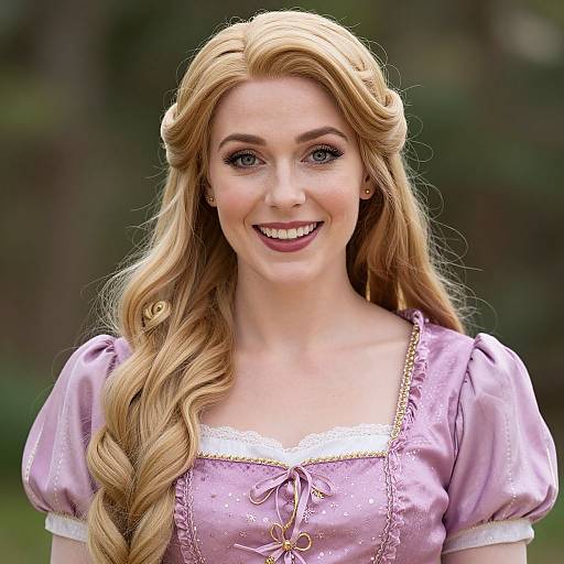 Rapunzel Mom Costume Close-Up