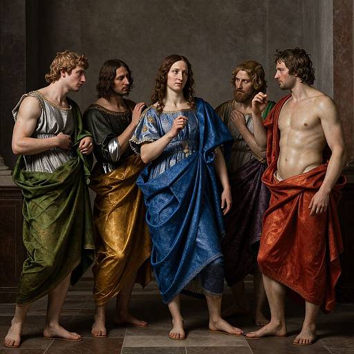 Hyperrealistic Renaissance Art Mastery