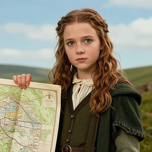 Fifth Grade Hobbit Ranger Portrait