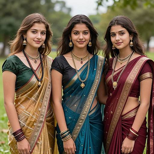 Beautiful Austrian Girls in Traditional Wear