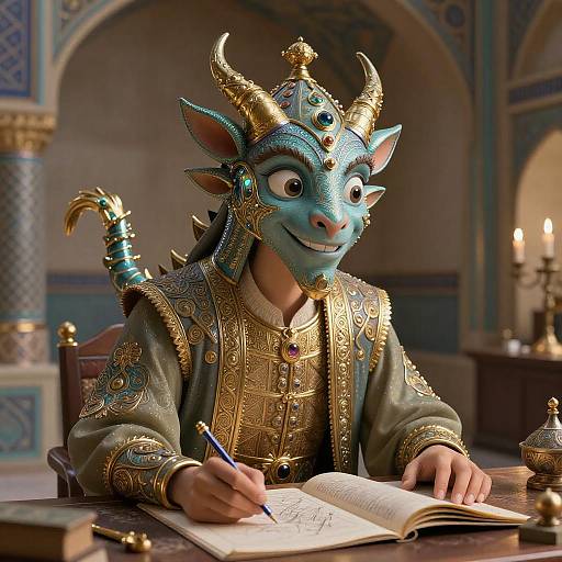 Court Cartographer Chimera in Mashhad