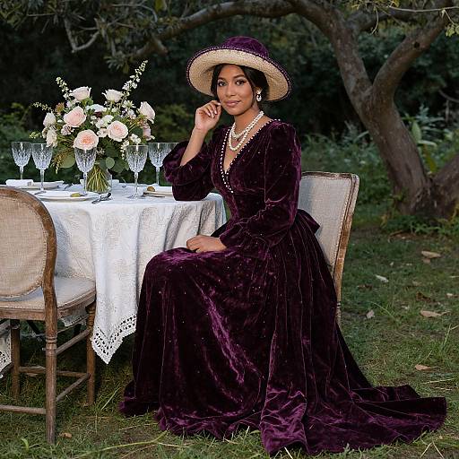 Naturalistic Bride's Guest Portrait