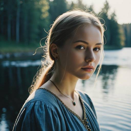 Finnish Renaissance Style Woman by River Finnish Renaissance Style Woman by River