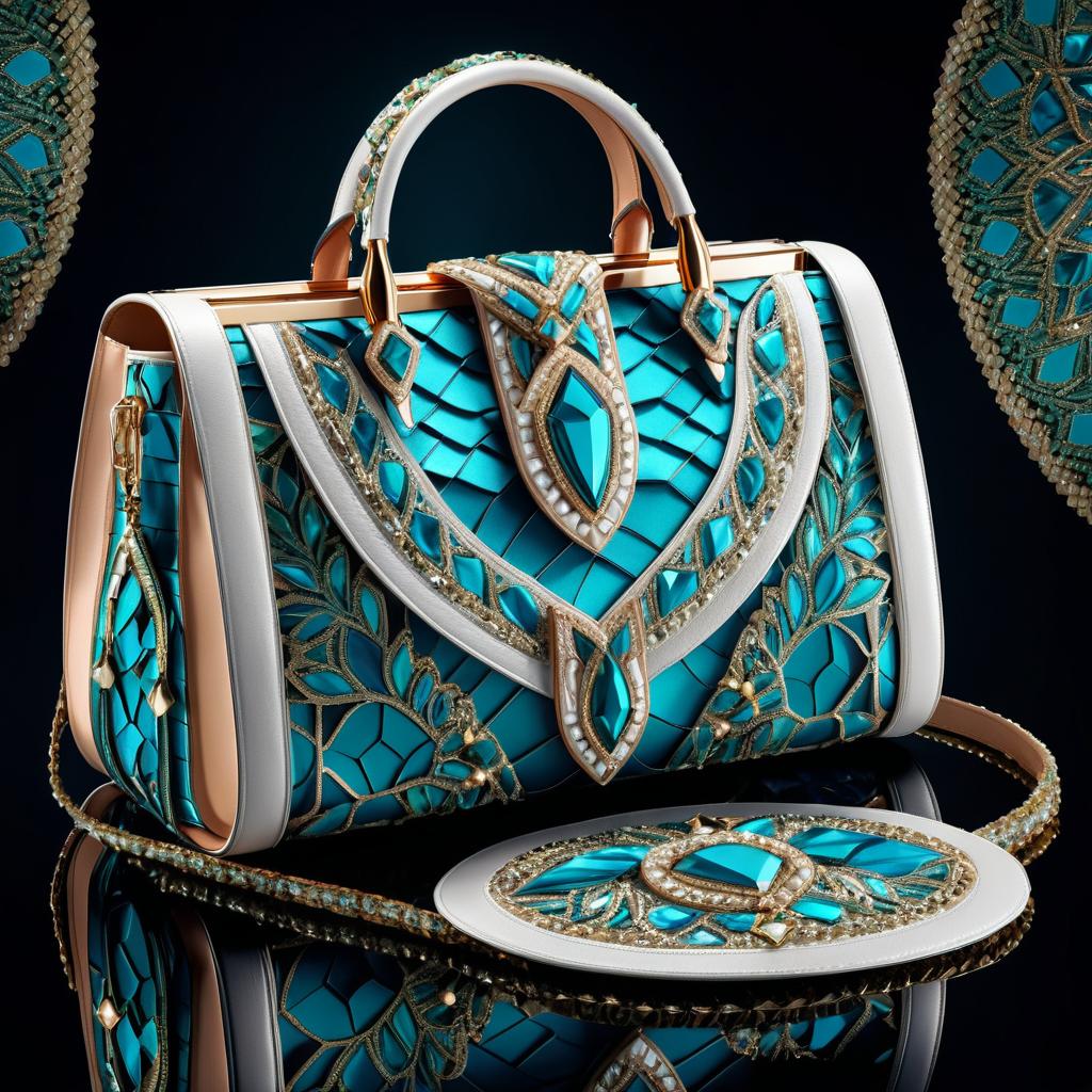 Luxury Handbag Design with Exotic Materials