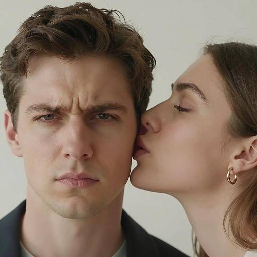 Intimate Moment Between a Couple