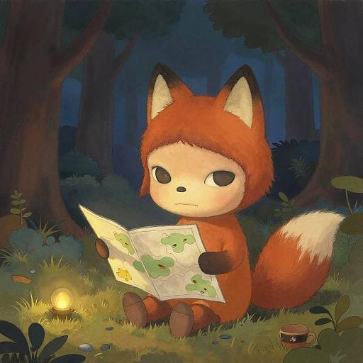 Lowbrow Fox in Enchanted Woods