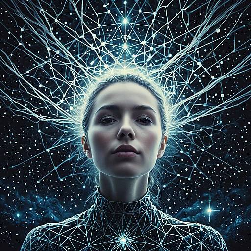 Astral Travel and Neural Connection Portrait