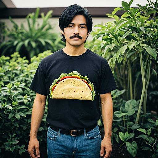 Male in Realistic Taco Costume