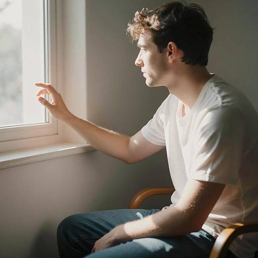 Soft Focus Portrait of a Man