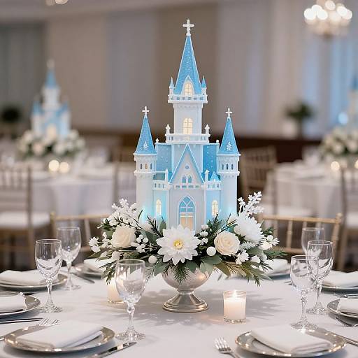 Unique Winter Wonderland Wedding Centerpieces