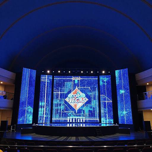 Futuristic Vegas Dome Interior