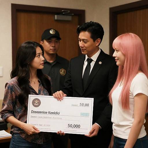 Winning Moment in a Dim Room