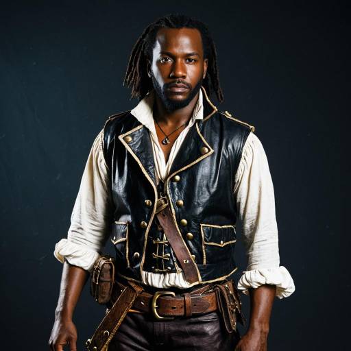 Rugged Glasspoole Pirate Cosplay Outfit