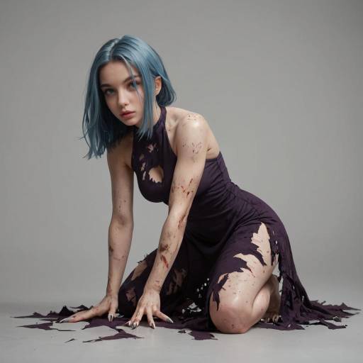 Ethereal Undead Monster Girl Portrait