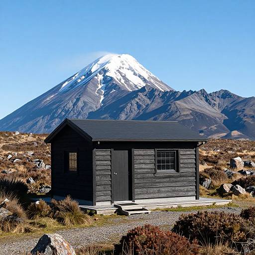 Oturere Hut on Tongariro Circuit