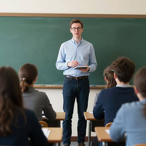 Classic Ivy League Classroom Interaction