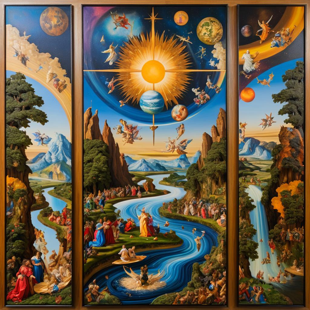 Maximalist Triptych: Creation to Judgment