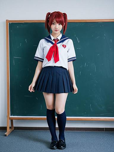 Cosplay photo of aoi nagisa. Costume clothes