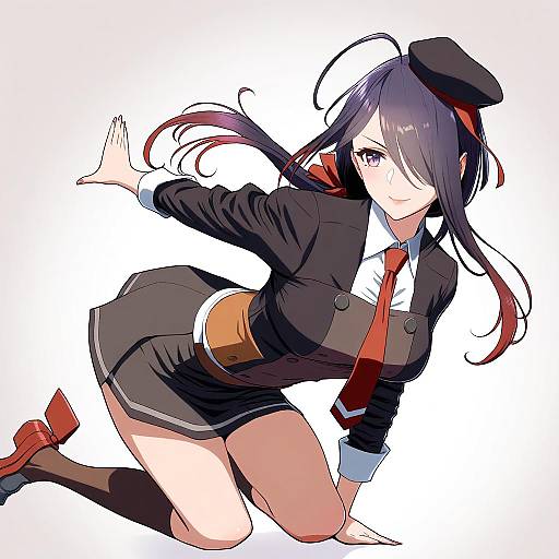 Illustration of Ariake (kancolle), kantai collection in the style of Tatsunami youtoku