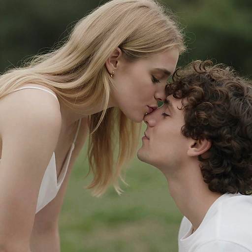 Intimate Moment: Love in Soft Light