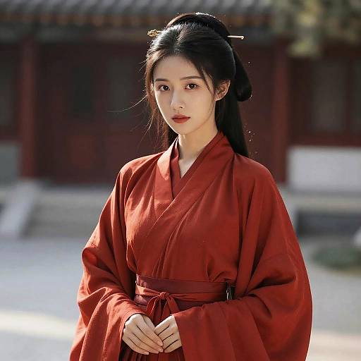 Stunning Tang Style Portrait of a Girl