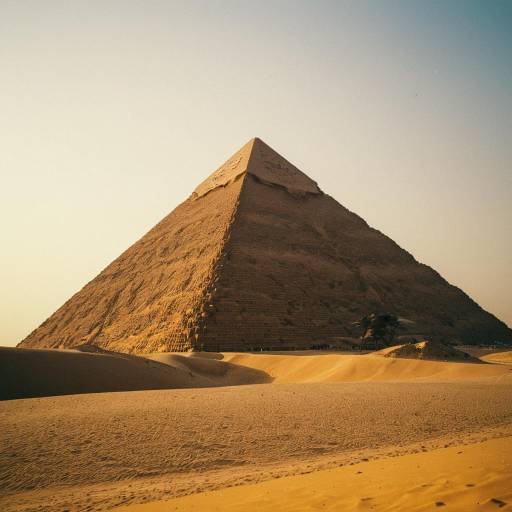 Golden Hour at the Great Pyramid of Giza