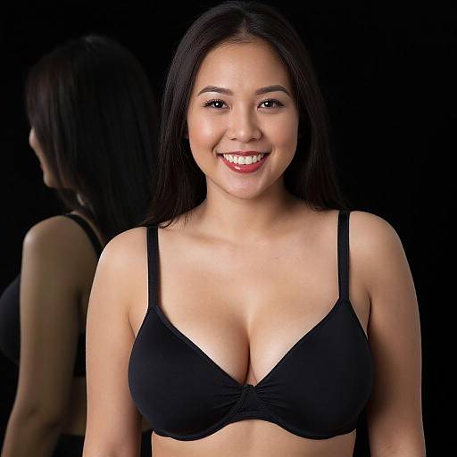 Portrait of Smiling Asian Woman